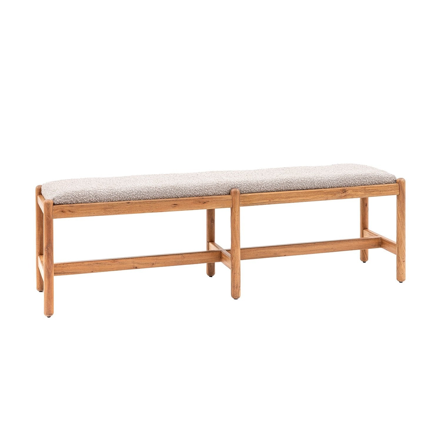 Riya Dining Bench - Natural