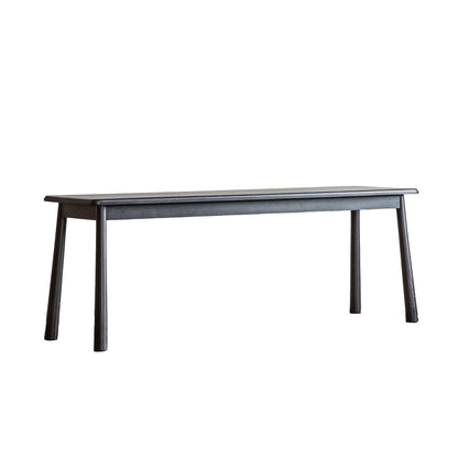 Shaker Dining Bench - Black