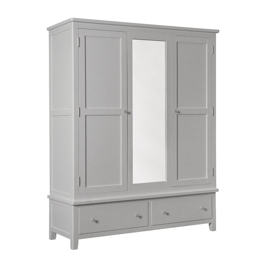 Hambleden Triple Wardrobe - Grey