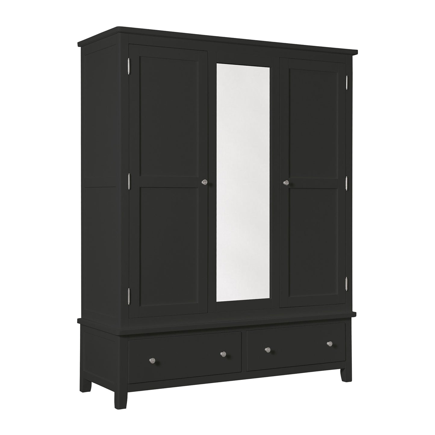 Hambleden Triple Wardrobe - Charcoal