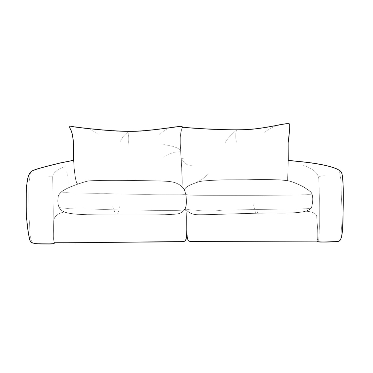 Dora Large Sofa Split