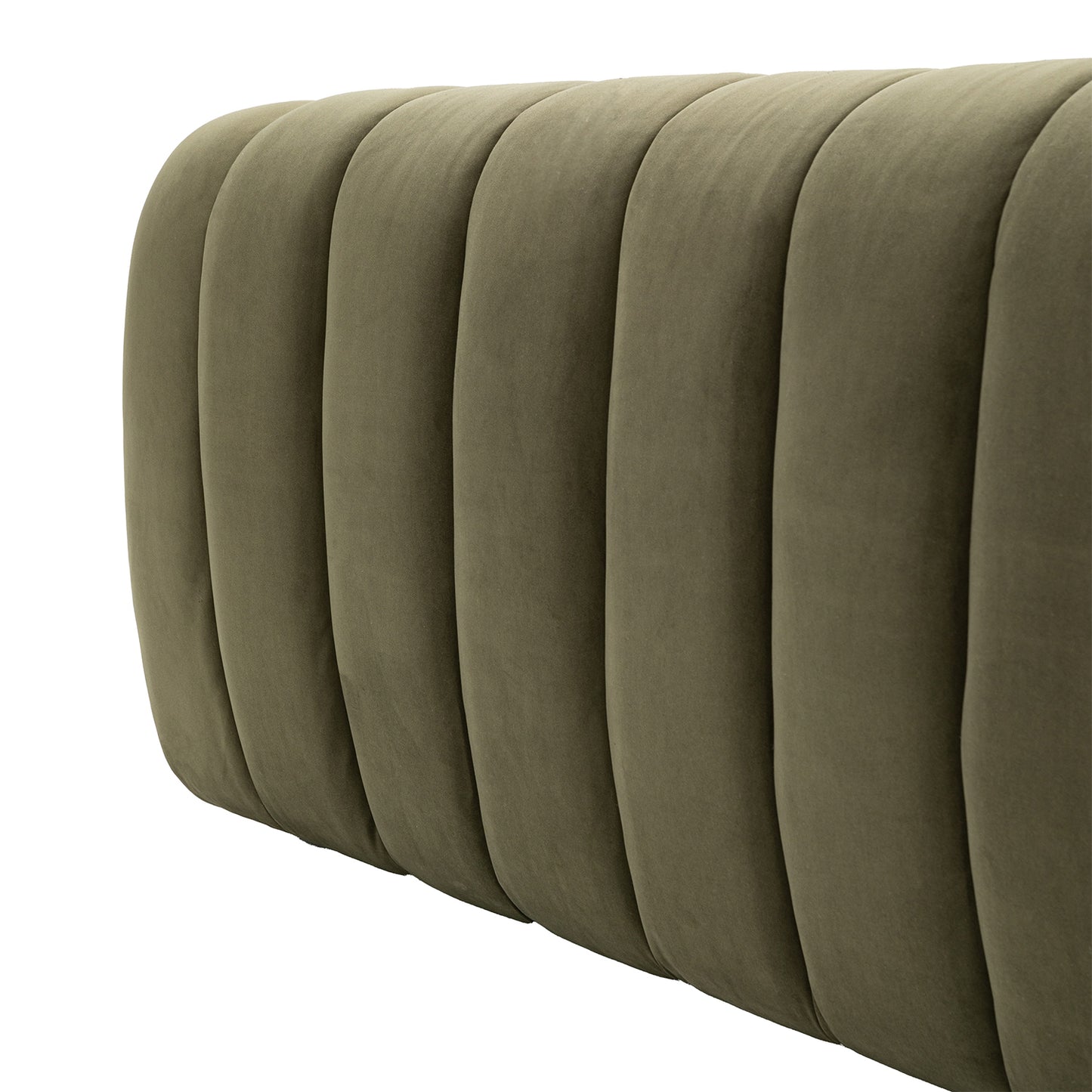 Elsa 3 Seater Sofa - Moss