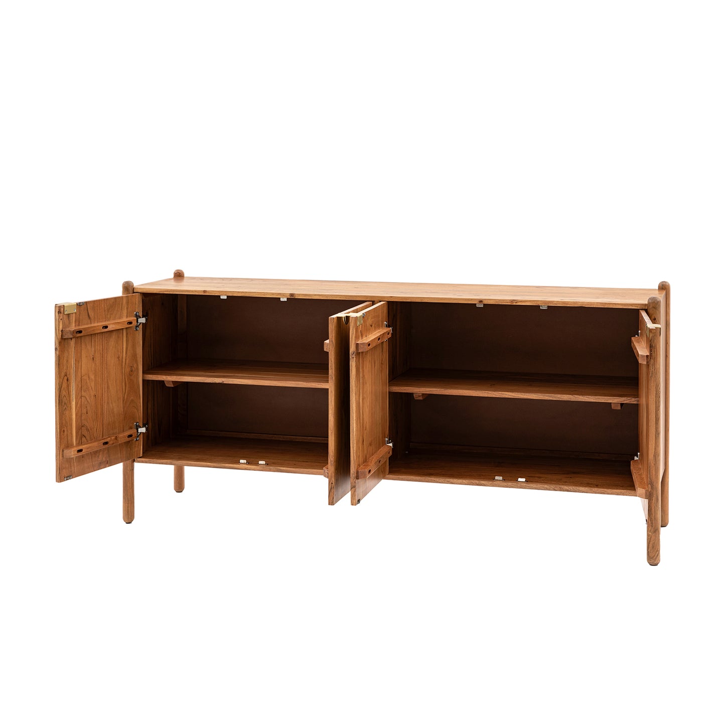 Riya 4 Door Sideboard - Natural