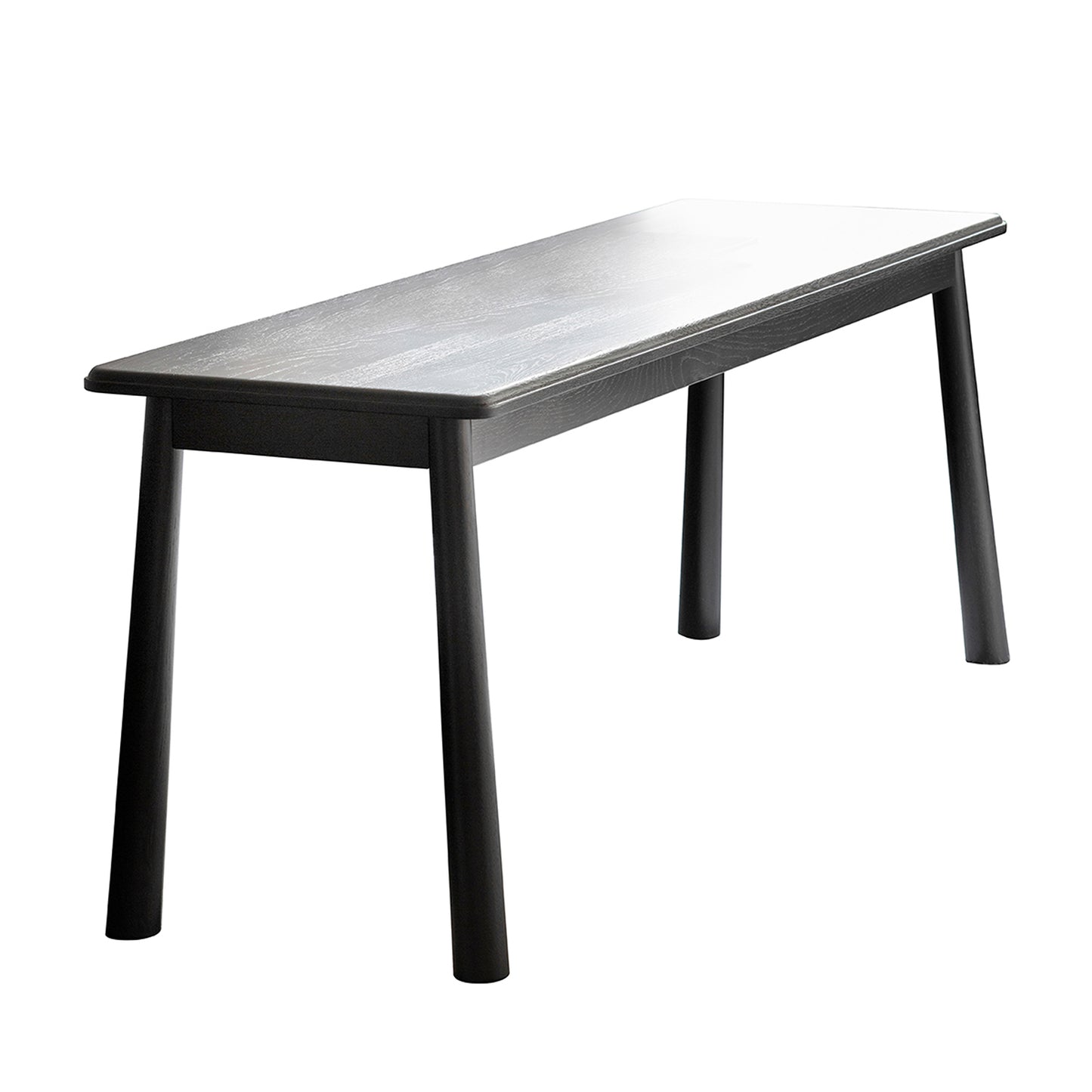 Shaker Dining Bench - Black