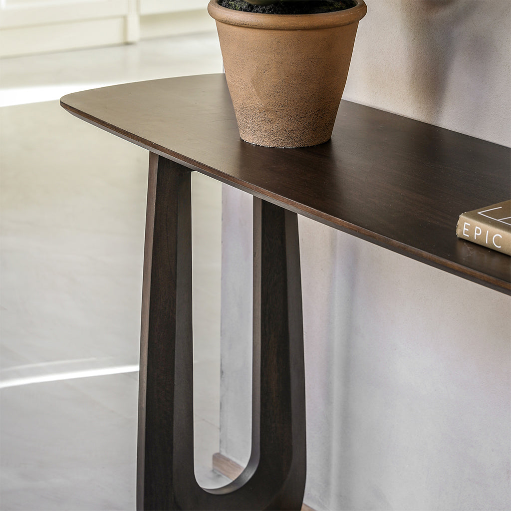 Lilia Console Table - Walnut