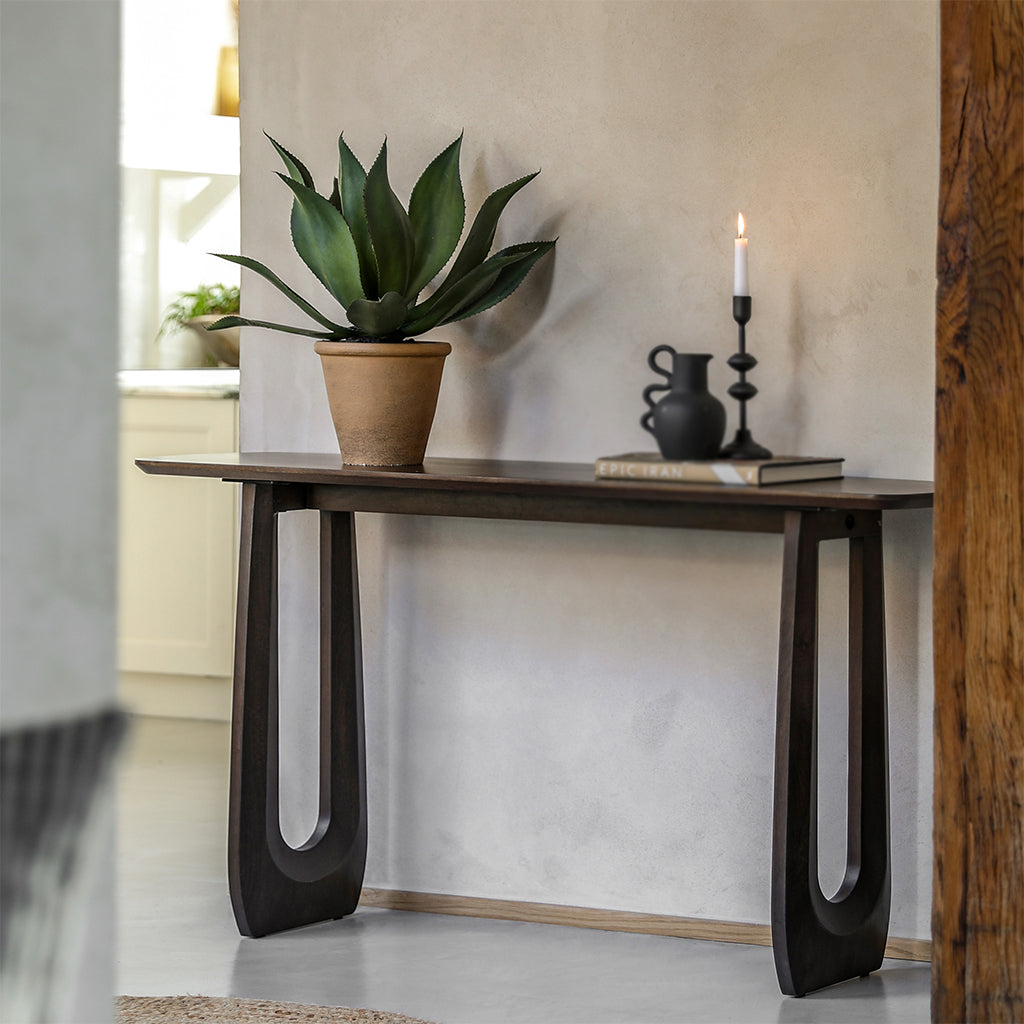 Lilia Console Table - Walnut