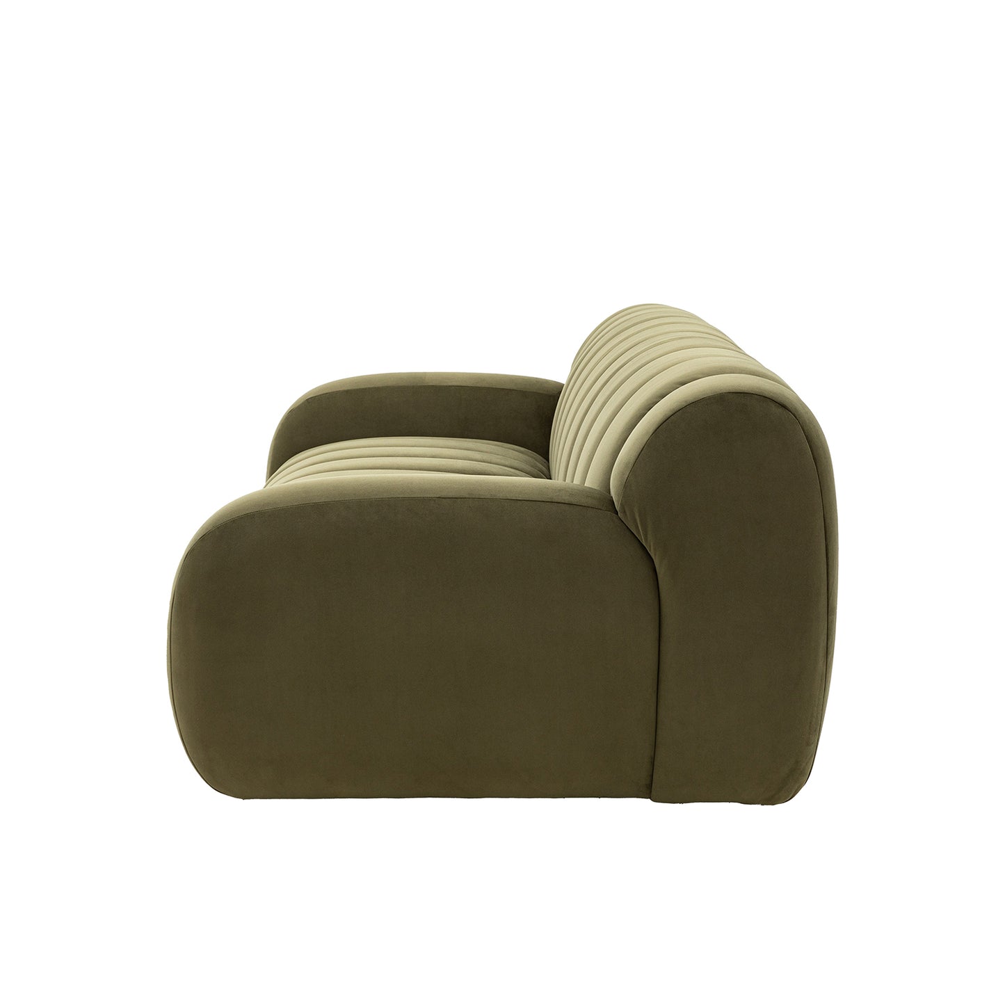 Elsa 3 Seater Sofa - Moss