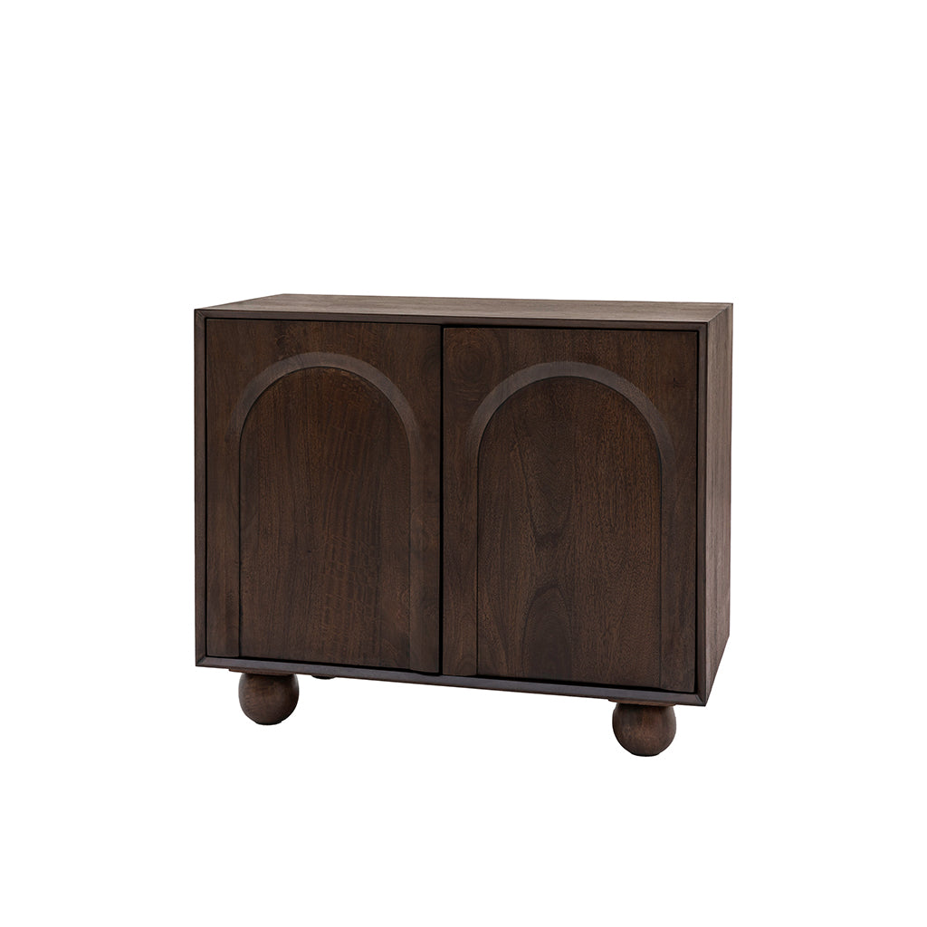 Lilia 2 Door Sideboard - Walnut