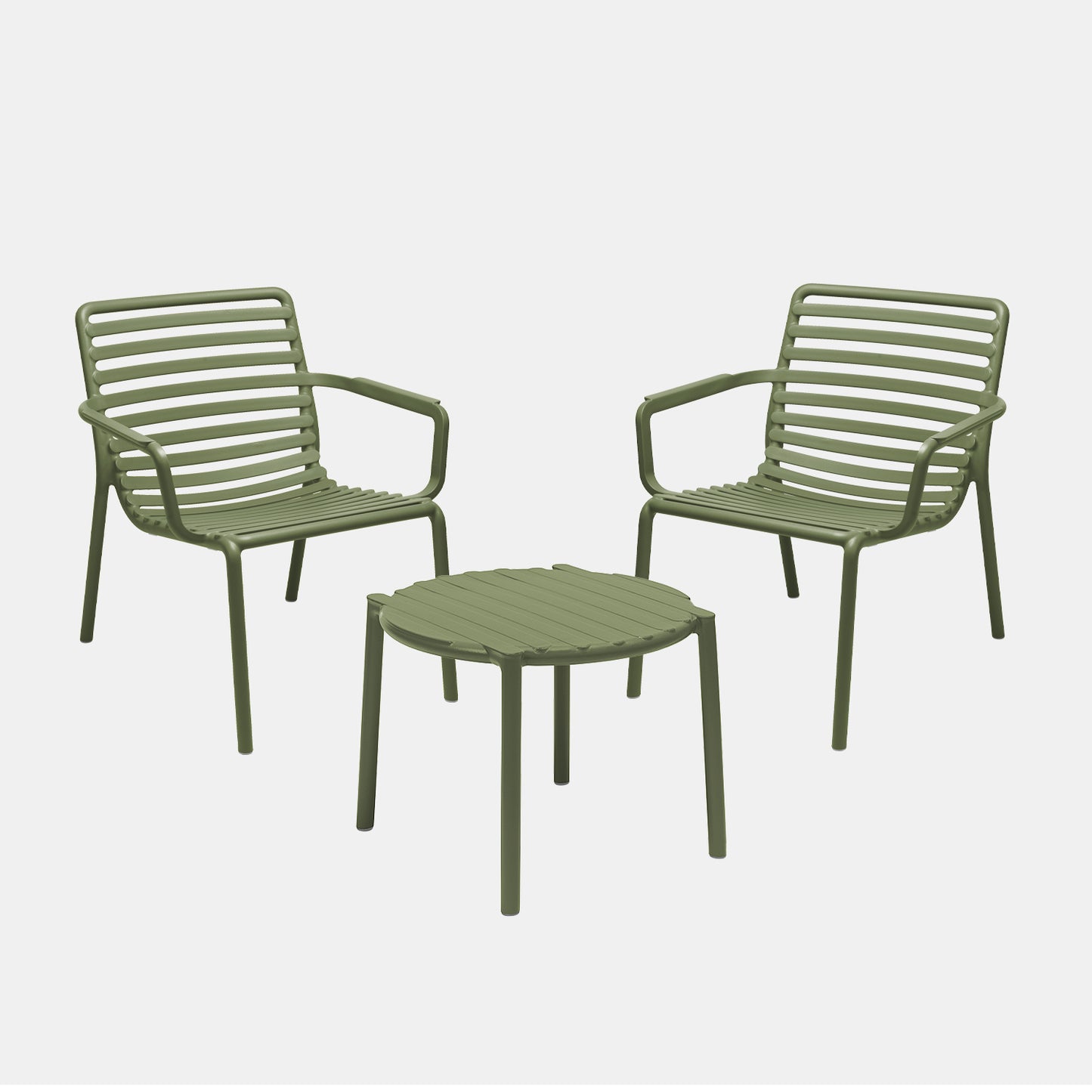 Doga Garden Table & x2 Doga Relax Chairs