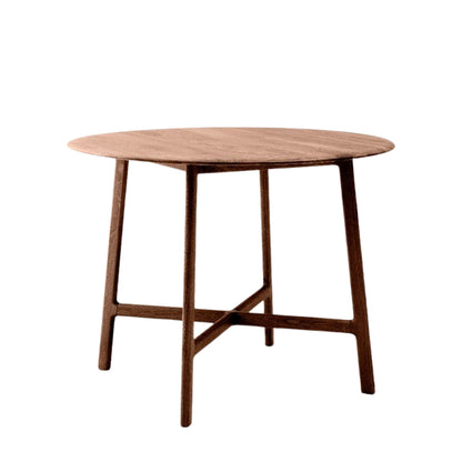 Bergen Round Dining Table - Walnut