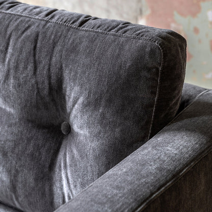 Hoxton 2 Seater Sofa - Charcoal