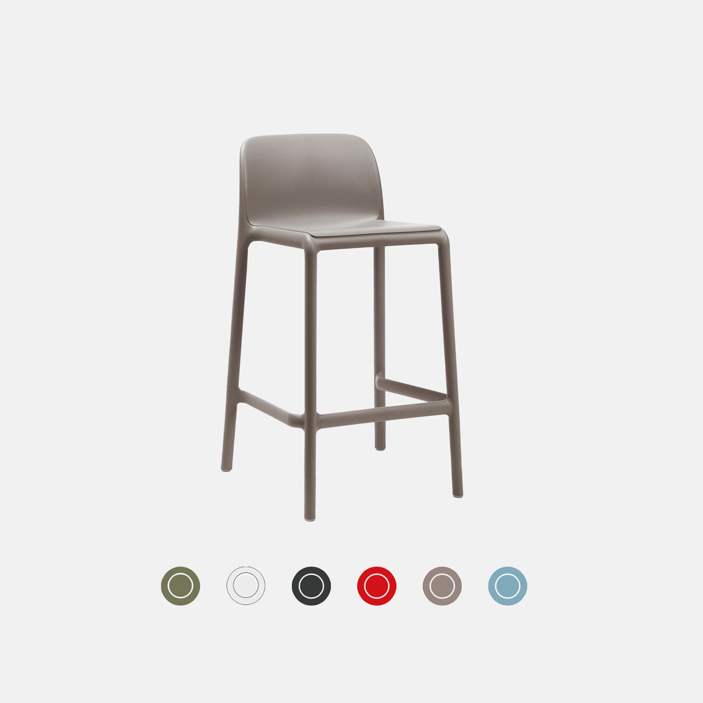 Faro Mini Bar Stool - By Nardi