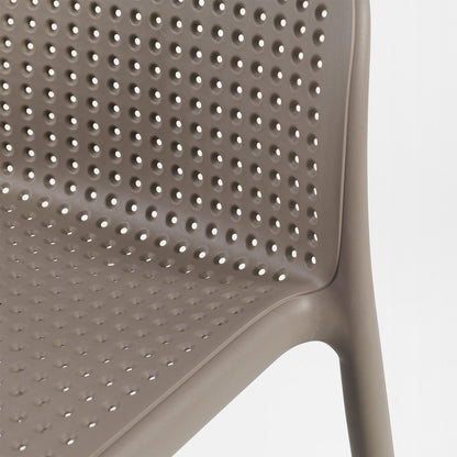 The Lido bar stool, bringing sleek style and a touch of fun to your outdoor bar setup