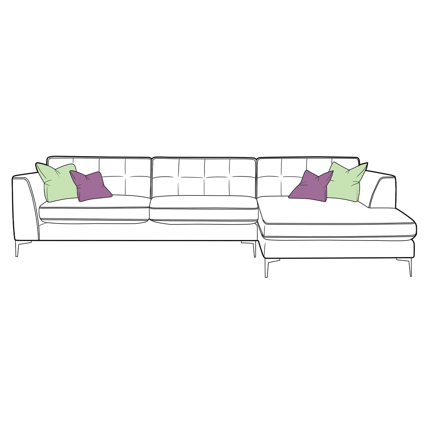 Finley Sofa - Large Chaise