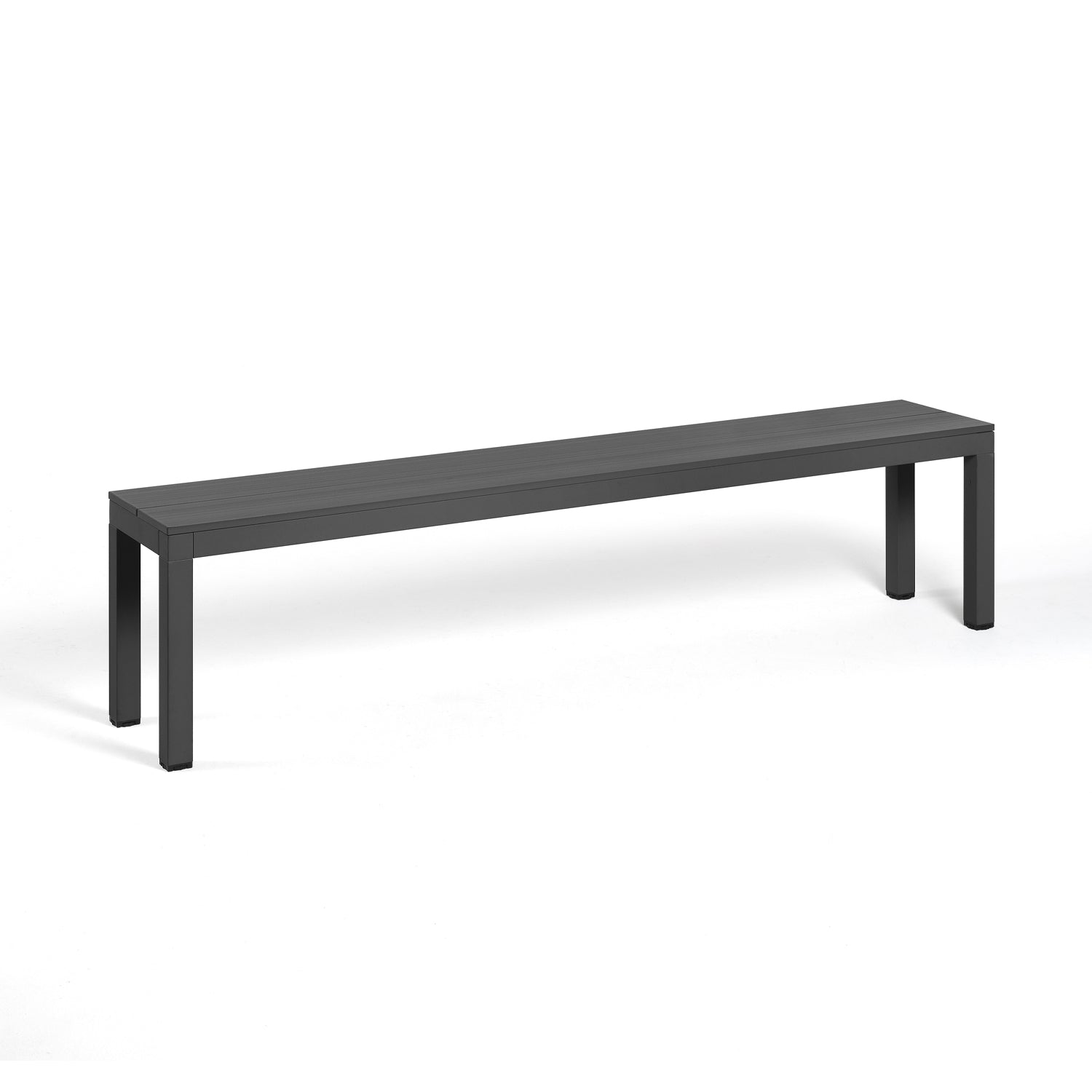 Rio Alu Bench By Nardi In Verniciato Anthracite