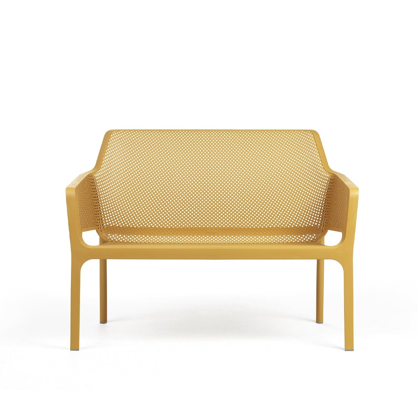 Net Bench In Mustard