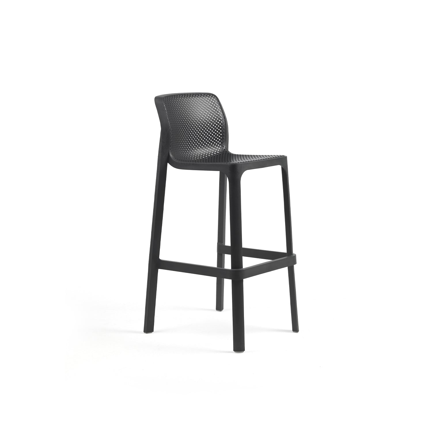 Net Garden Stool In Anthracite