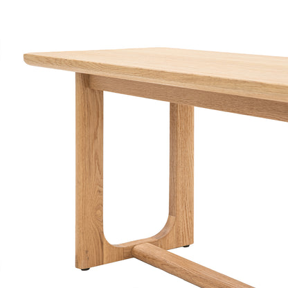 Maurice Dining Bench: Natural