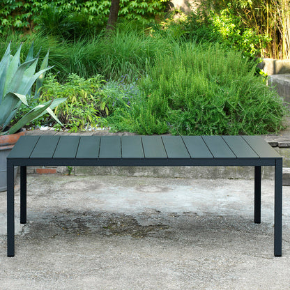 Rio Aluminium Garden Table 210cm Fixed By Nardi - Taupe