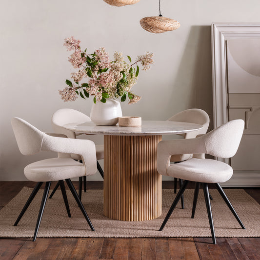 St Agnes Dining Table - 120cm Round