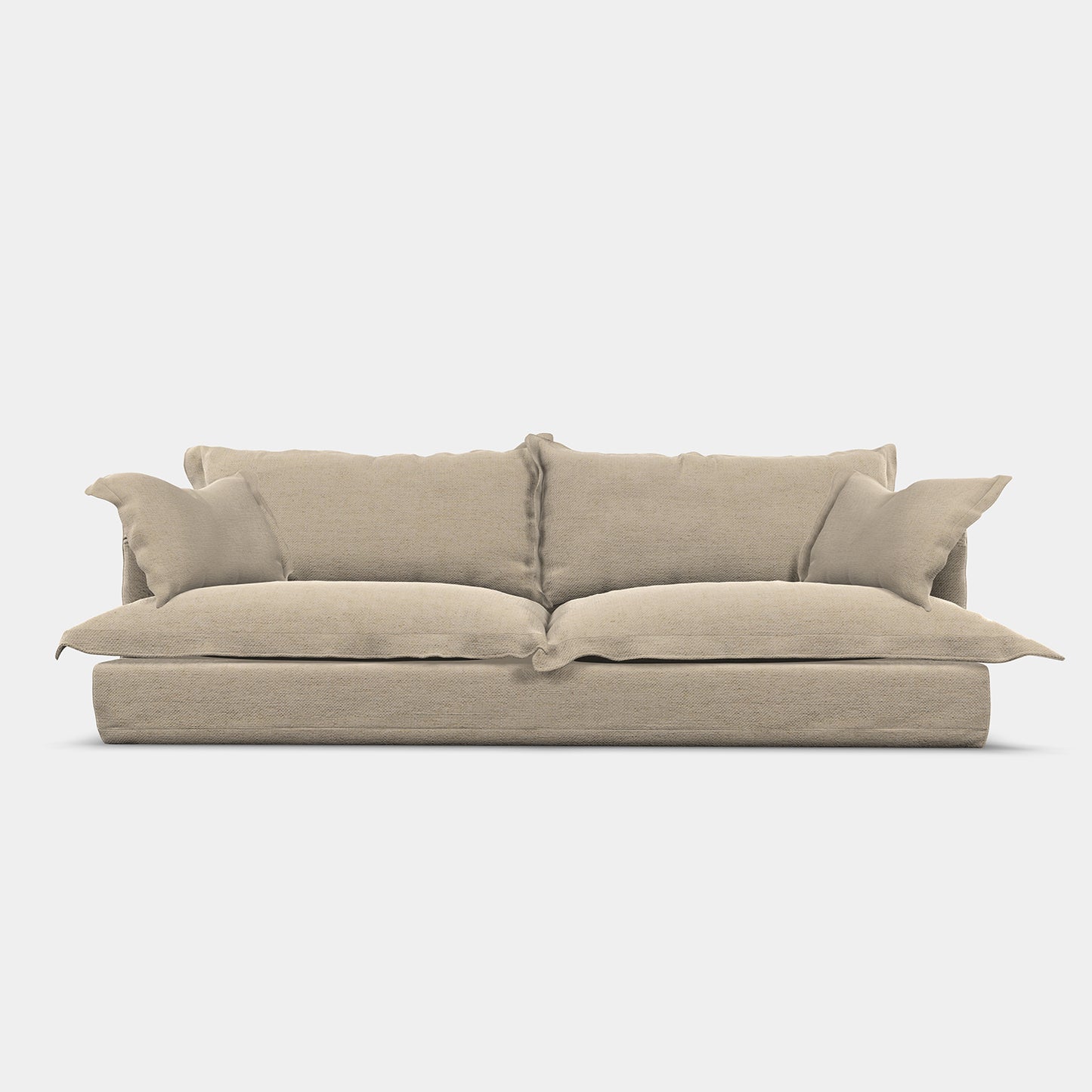 Frida - Grand Sofa - Saville Linen Natural