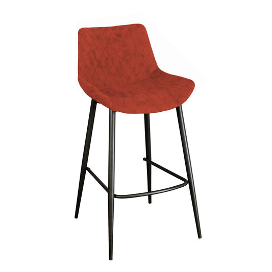 Axel Bar Stool - Burnt Orange