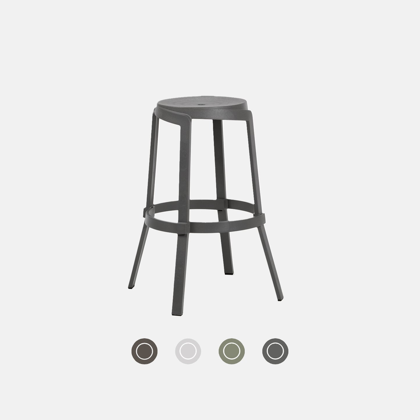 Maxi Stack Stool - By Nardi Outdoor