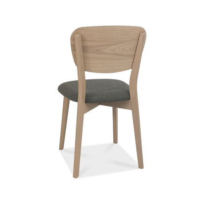 Oak Veneer Back Dining Chair