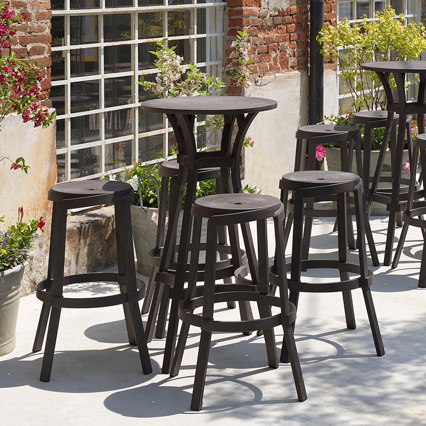 Maxi Stack Stool - By Nardi Outdoor