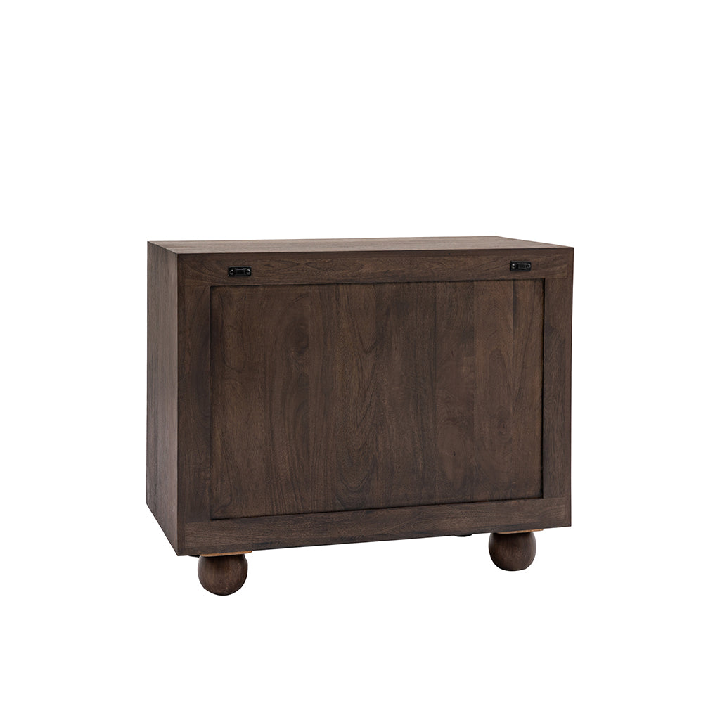 Lilia 2 Door Sideboard - Walnut