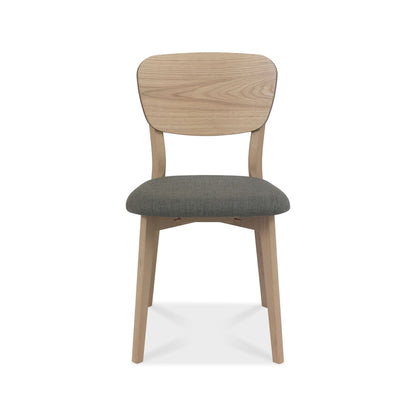 Scandi Oak Veneer Back Dining Chair