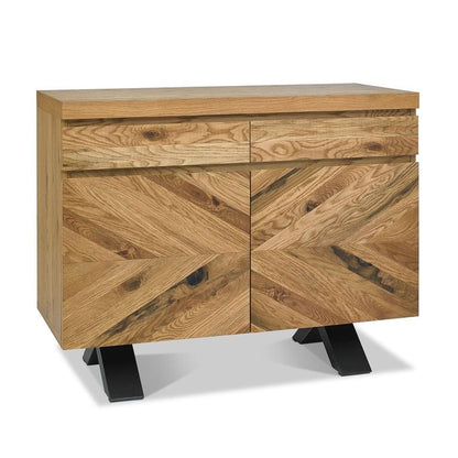 Phoenix Rustic Oak Sideboard - Narrow