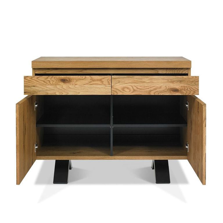 Rustic Oak Sideboard - Narrow