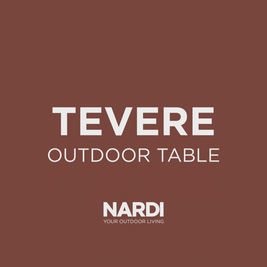 Watch the Tevere outdoor table video by Nardi Outdoor.