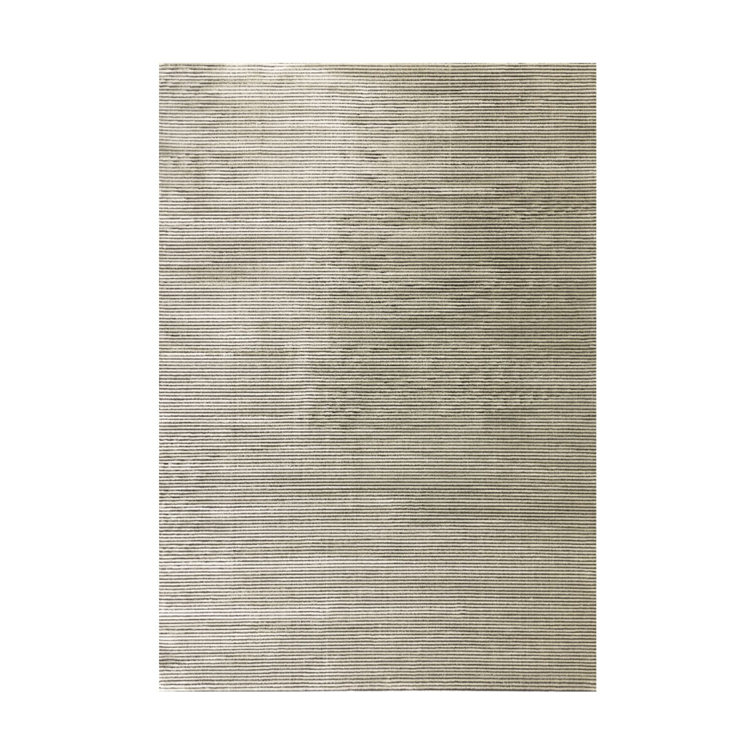 Kuza Floor Rug - Plain Stripe Khaki