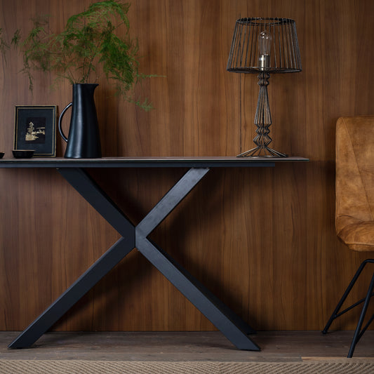 Oslo Console Table - Light Grey