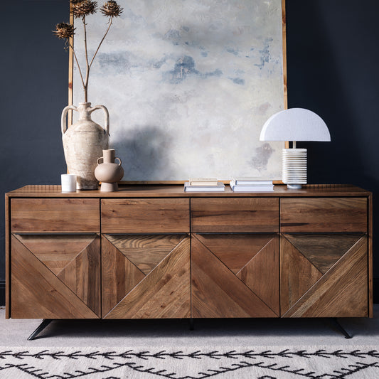 Clermont 4 Door Wide Sideboard