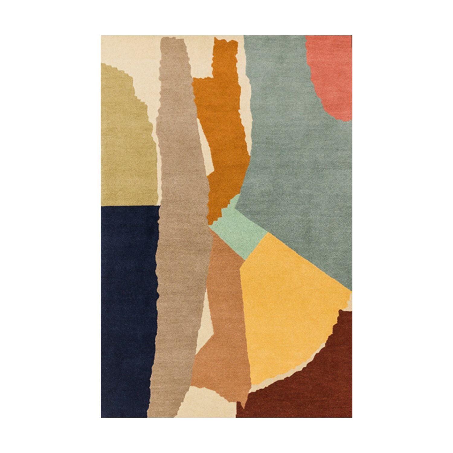 Reef Floor Rug 120x170 - Abstract Multi